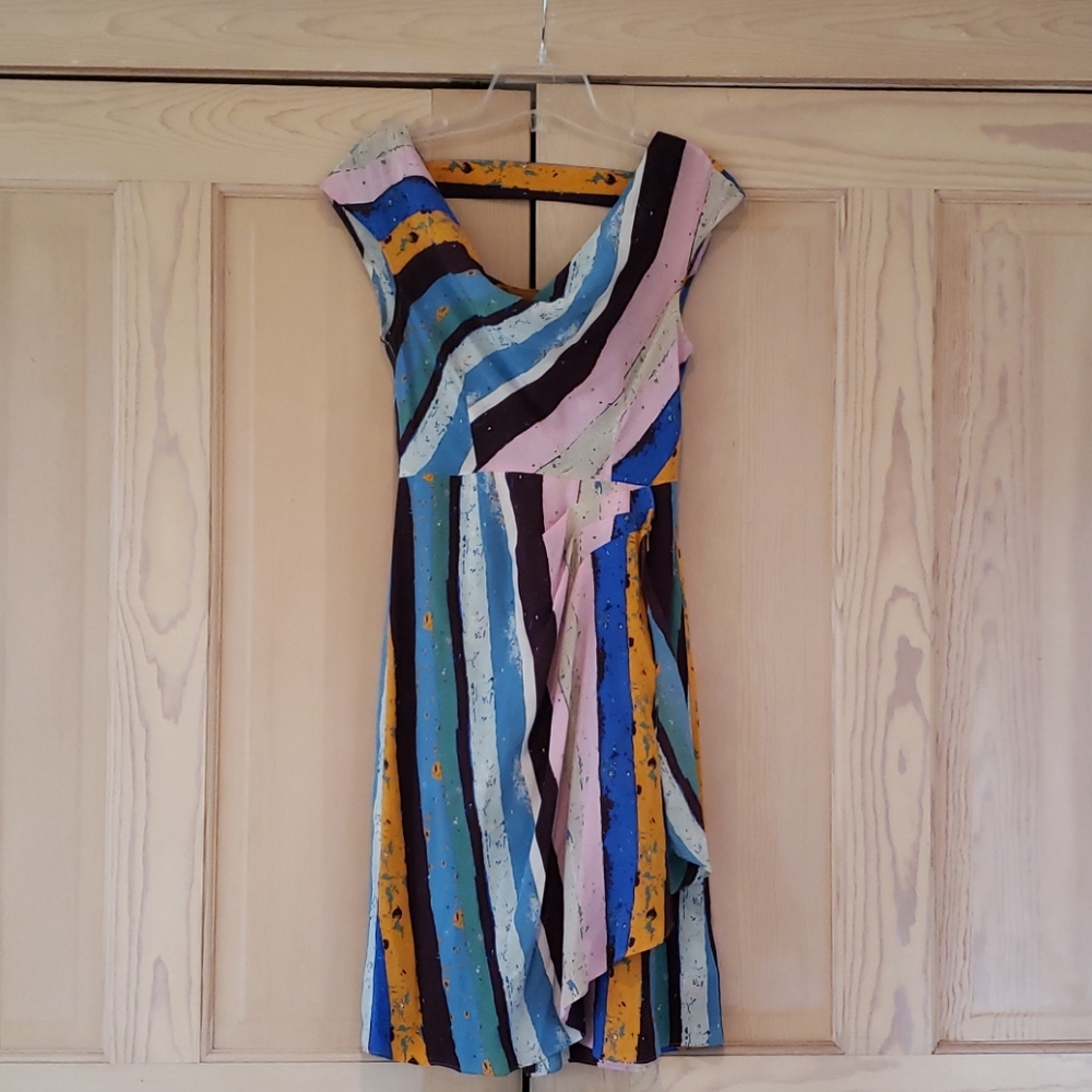 Tracy Reese Silk Colorful Dress
